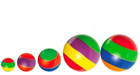 Купить Мячи резиновые (комплект из 5 мячей различного диаметра) в Озёрске 