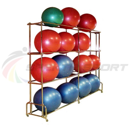 Купить Стеллаж для гимнастических мячей 16 шт в Озёрске 