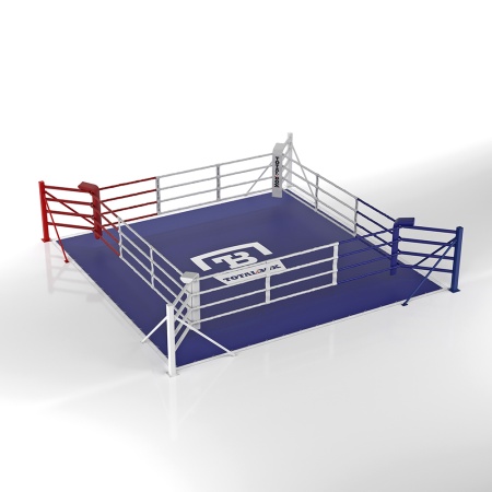 Купить Ринг боксерский напольный Totalbox на упорах 4х4м в Озёрске 