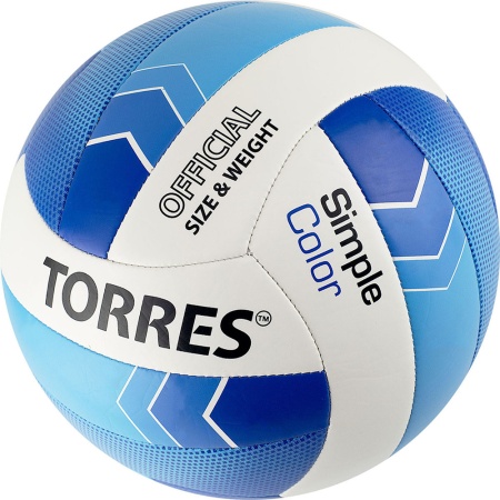 Купить Мяч волейбольный Torres Simple Color любительский р.5 в Озёрске 